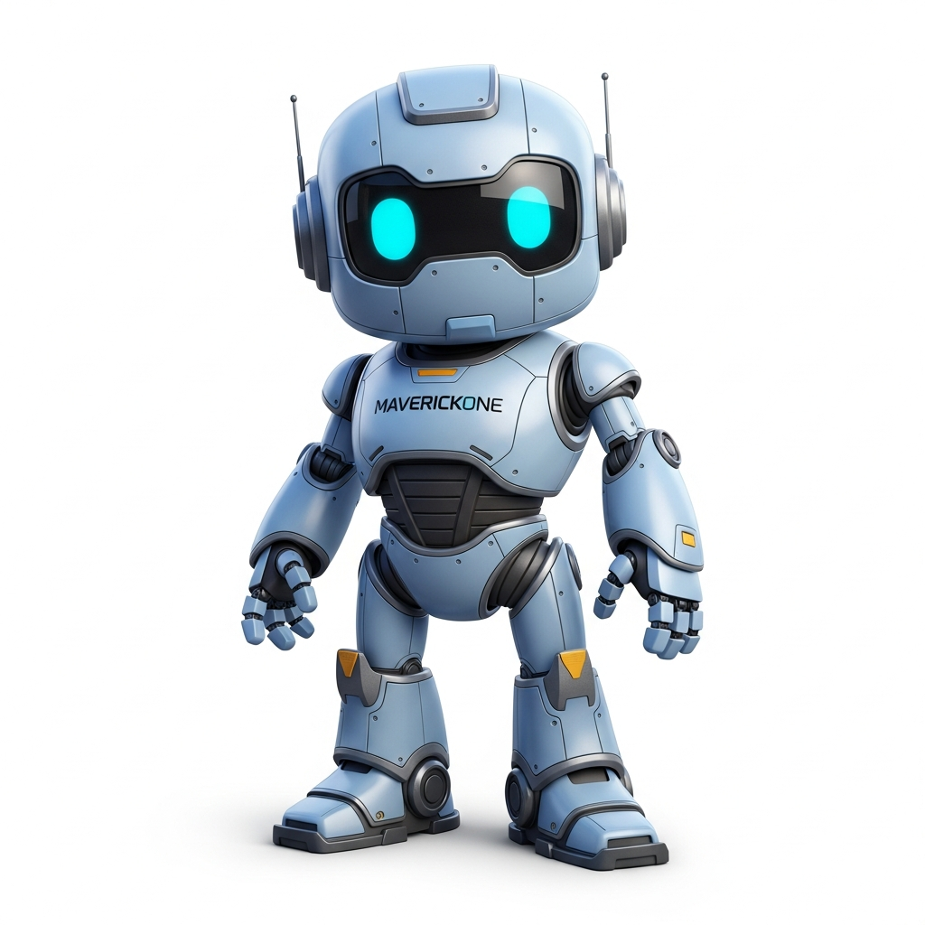 MaverickOne robot mascot